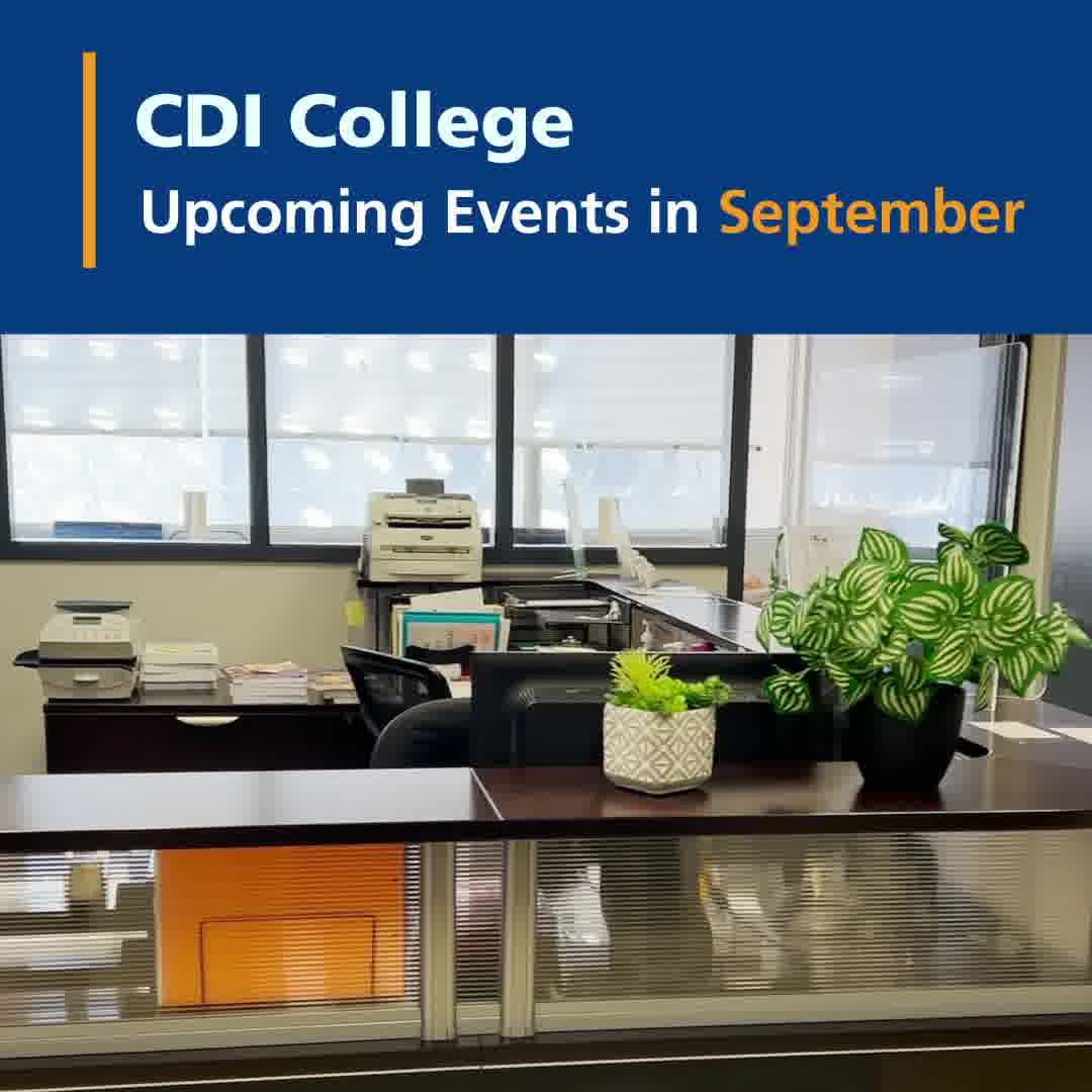 Cdi College Rmt CDI College | Upcoming Events in September For Ontario, Canada.
